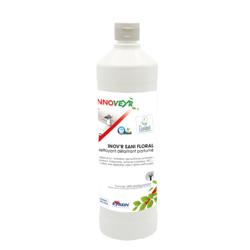 INOV'R SANI ECOLABEL - Bidon 1 L - Nettoyant dtartrant idal srfaces sanitaires